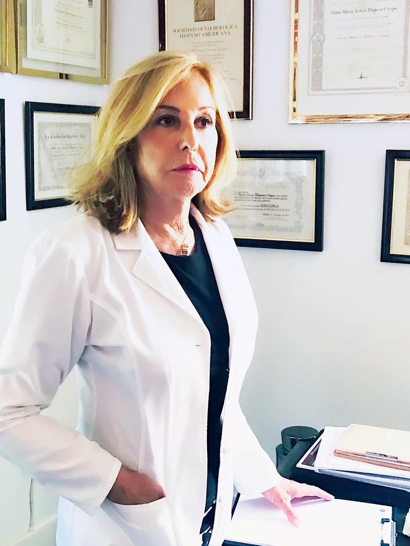 Dra. Mª Teresa Dapena Crespo — Estrabismo y oftalmología pediátrica | Clínica Oftalmológica Dapena Lavín Madrid